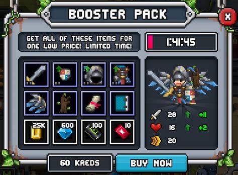bit heroes weapons